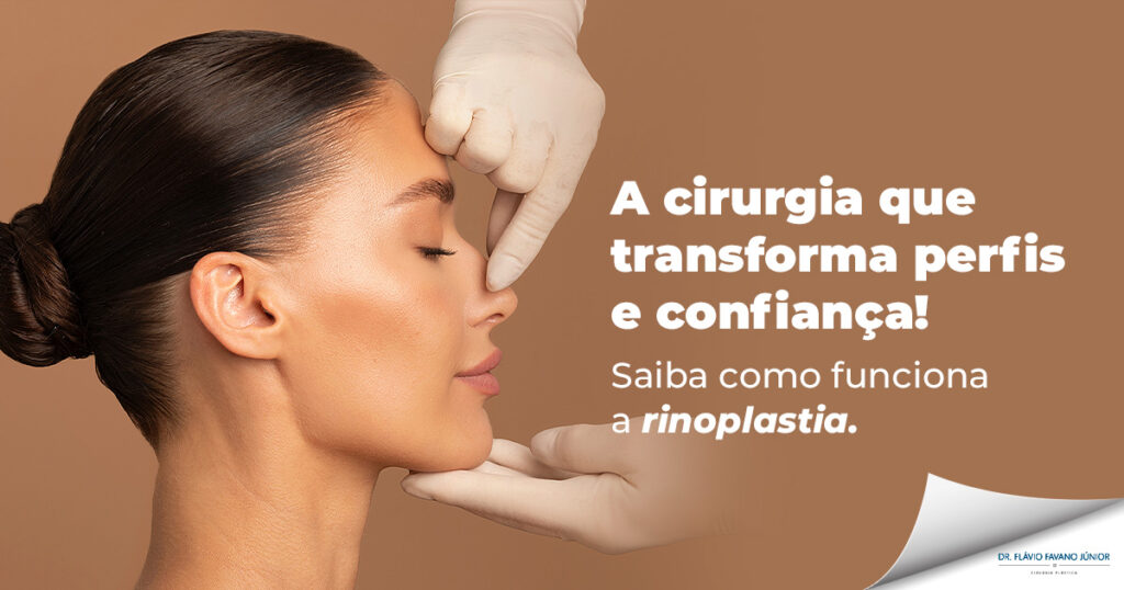 Imagem mostrando o perfil de uma mão, com uma mão segurando o rosto dela e outro segurando o nariz