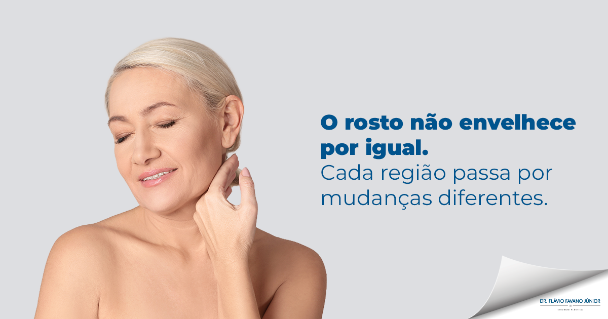 Envelhecimento facial: entenda como cada região do rosto muda com o passar do tempo 